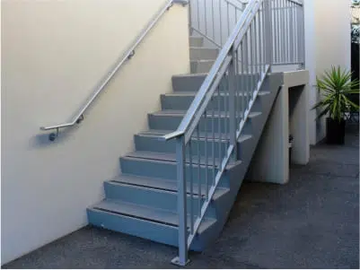 corrimao de aluminio